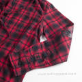 Classic Check Plaid Jacket Shirts Long-sleeve Hoodie Shirt